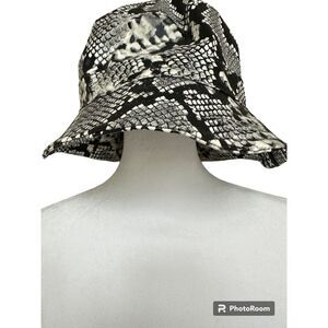 Snakeskin Bucket Hat